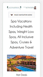 Mobile Screenshot of justspasandadventures.com